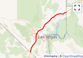 Map of I-15 System