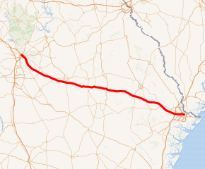 Map of I-16 System