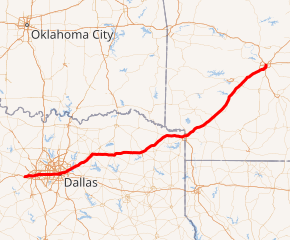 Map of I-30 System