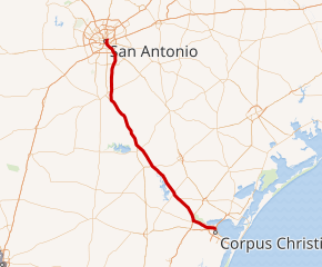 Map of I-37 System