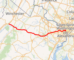 Map of I-66 System