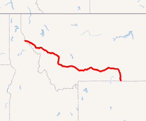 Map of I-90 System